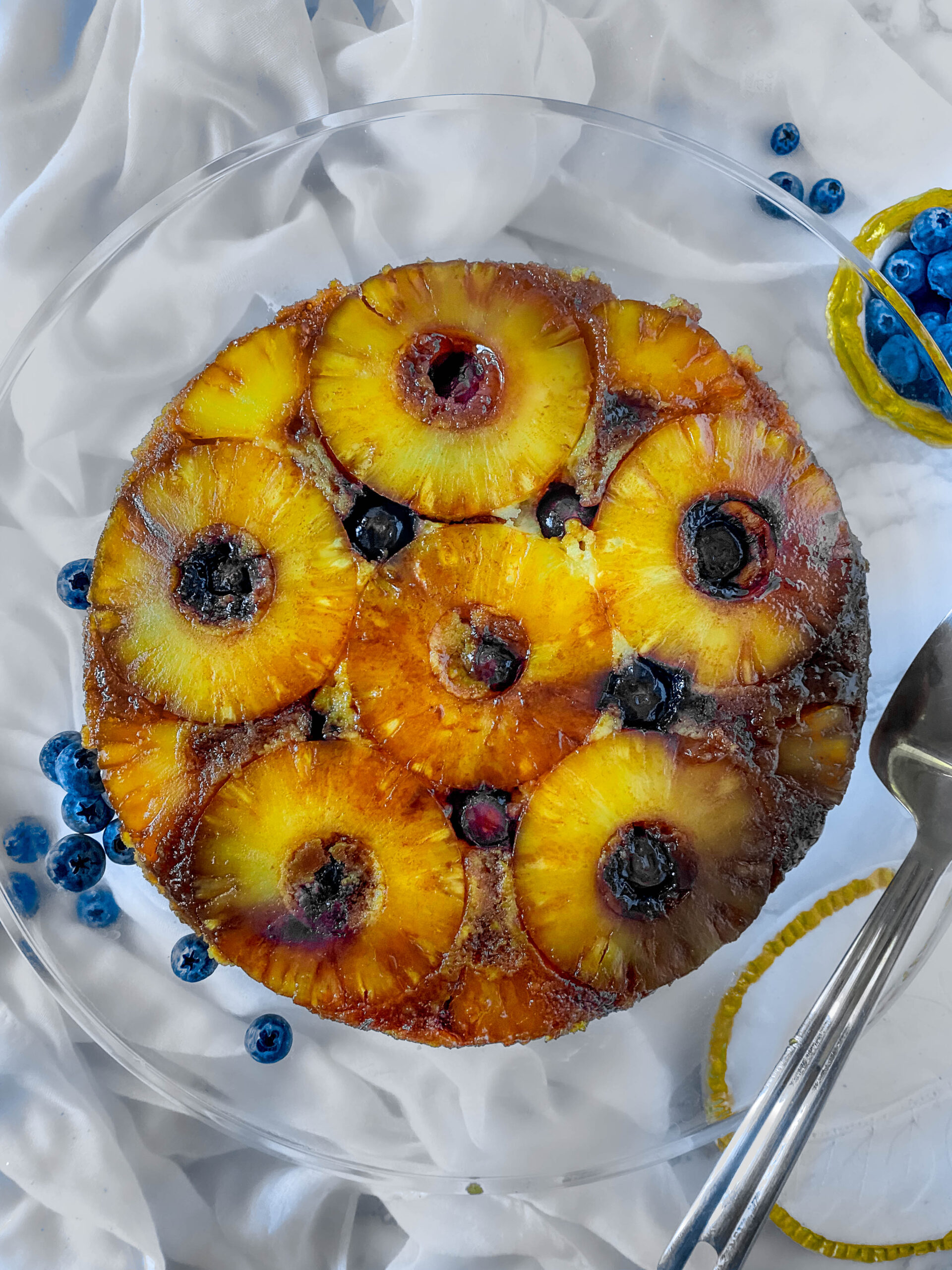 Triple Layer} Pineapple Upside-Down Cake - A Latte Food