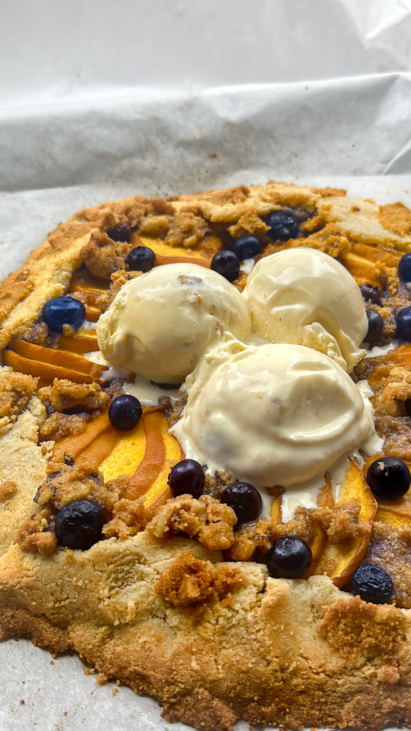 Easy Fruit Galette - The Salty Marshmallow